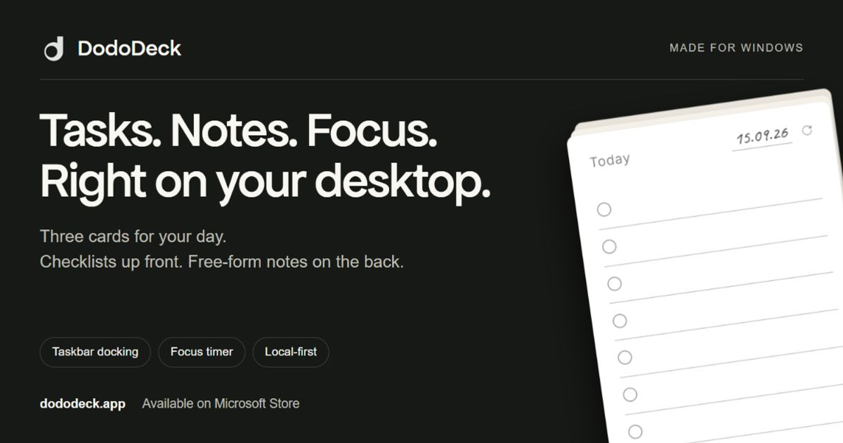 DodoDeck screenshot 1 of 6